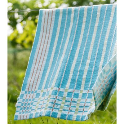Valley Yarns #85 Summer Garden Towel