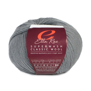 Ella Rae Classic Superwash Yarn - Superwash Wool Worsted