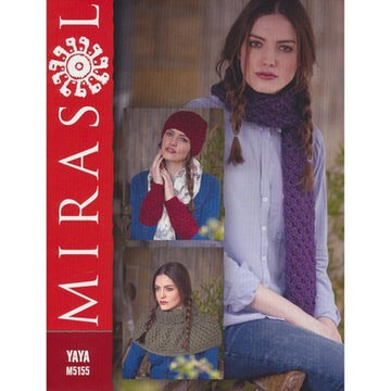 Mirasol 5155 Scarf, Neck Wrap, Hat & Wristwarmers