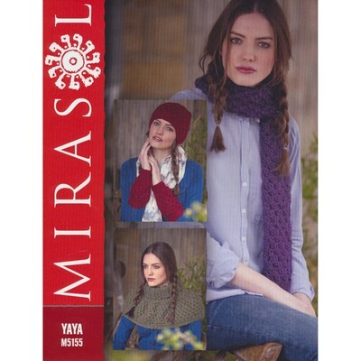 Mirasol 5155 Scarf, Neck Wrap, Hat & Wristwarmers