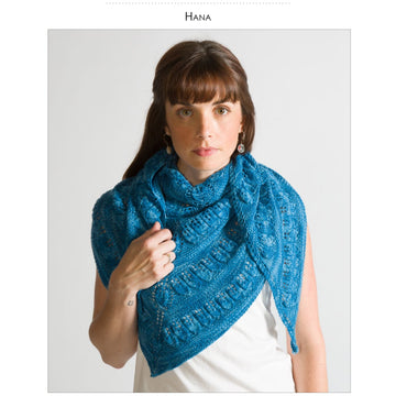 Classic Elite Yarns Hana Scarf Knitting Pattern
