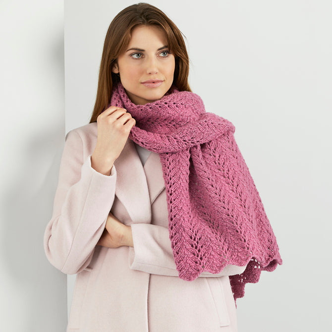 Stacy Charles Fine Yarns Alexis Wrap Knitting Pattern