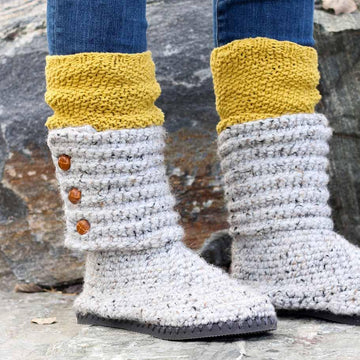 Cabin Boots With Flip Flop Soles