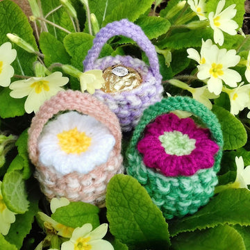 Flower Baskets - Ferrero Rocher Chocolate Covers