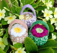 Flower Baskets - Ferrero Rocher Chocolate Covers