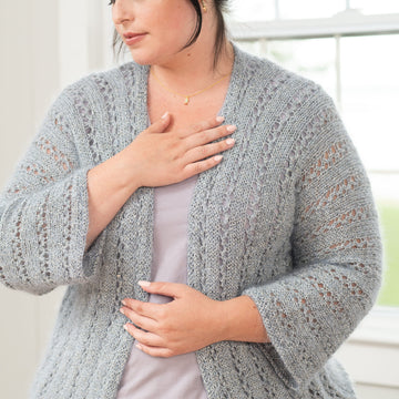 Berroco Rest & Reset Halaby Cardigan Knitting Pattern