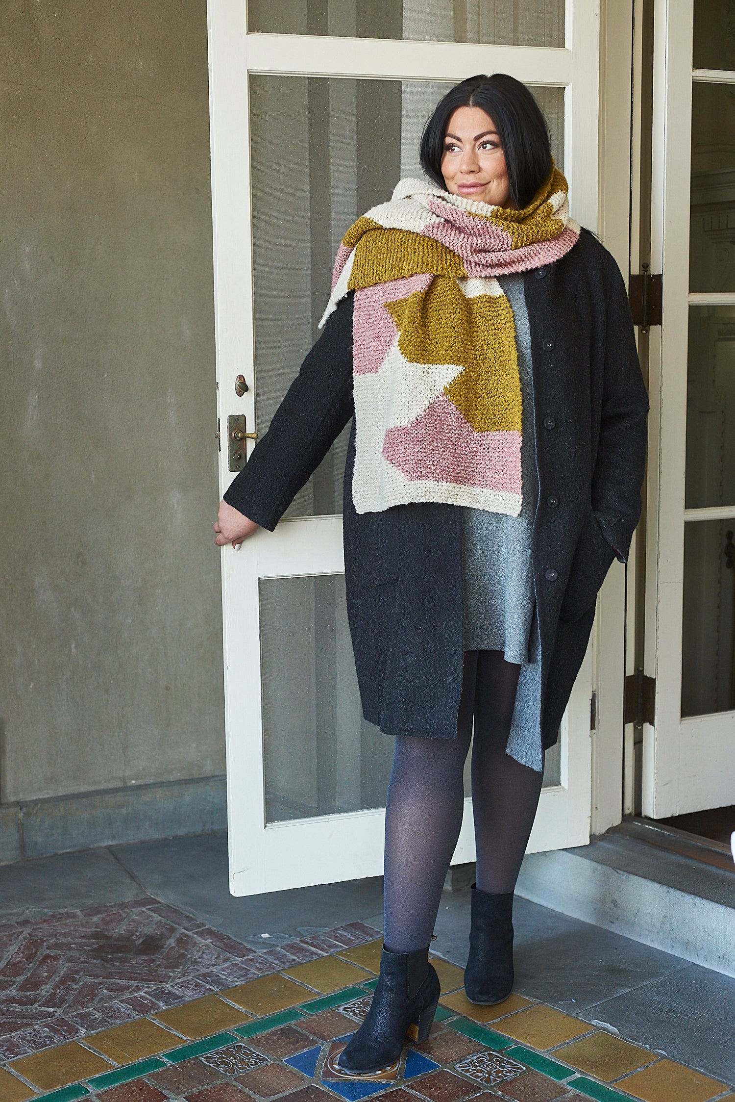 AssemblÃƒÂ© Scarf Accessory Knitting Pattern