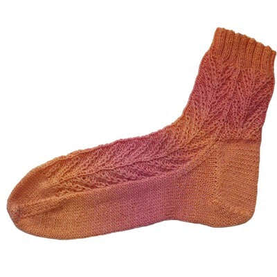 Jojoland Blazing Star Socks Knitting Pattern