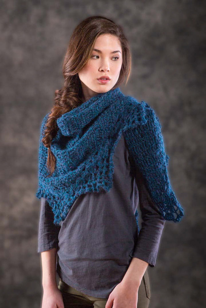 Thornton Shawl Scarf Knitting Pattern