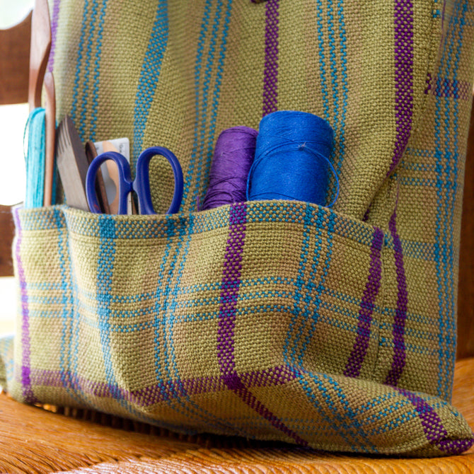 Valley Yarns #139 Tartan Tote