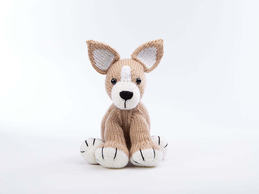 Deramores Charlie the Chihuahua Toy Knitting Pattern
