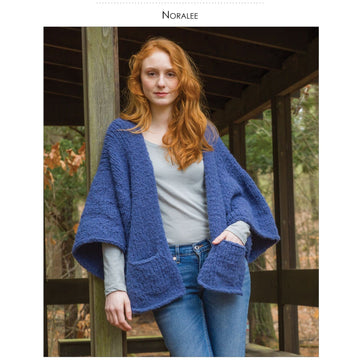 Classic Elite Yarns Noralee Cardigan Knitting Pattern