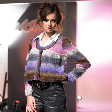 Martha Jacket in Noro Silk Garden Lite - PDF