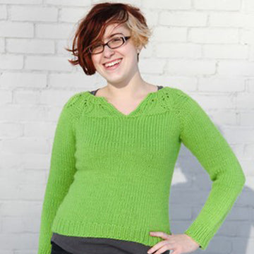 Valley Yarns Wreathe Pullover Knitting Pattern