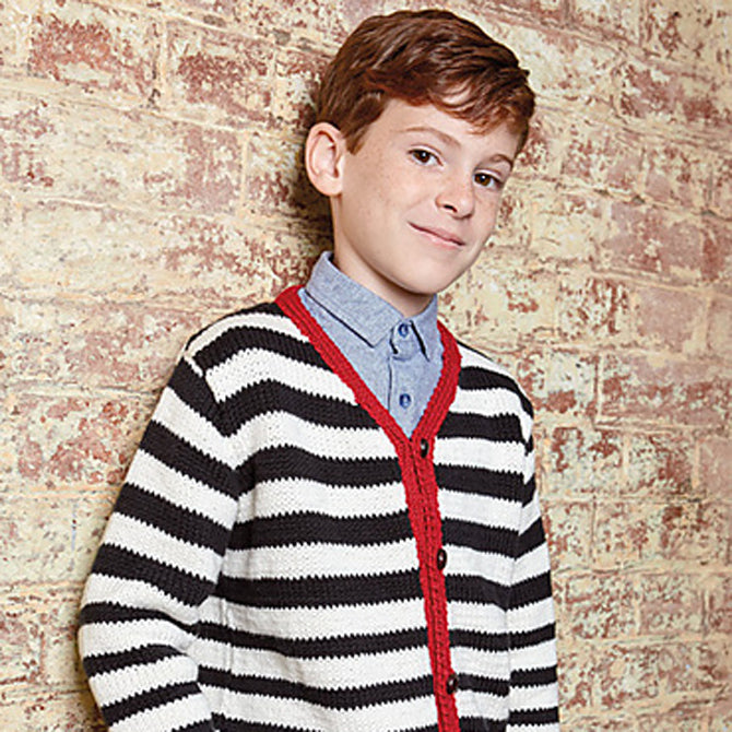 Rowan Beano Cardigan Knitting Pattern