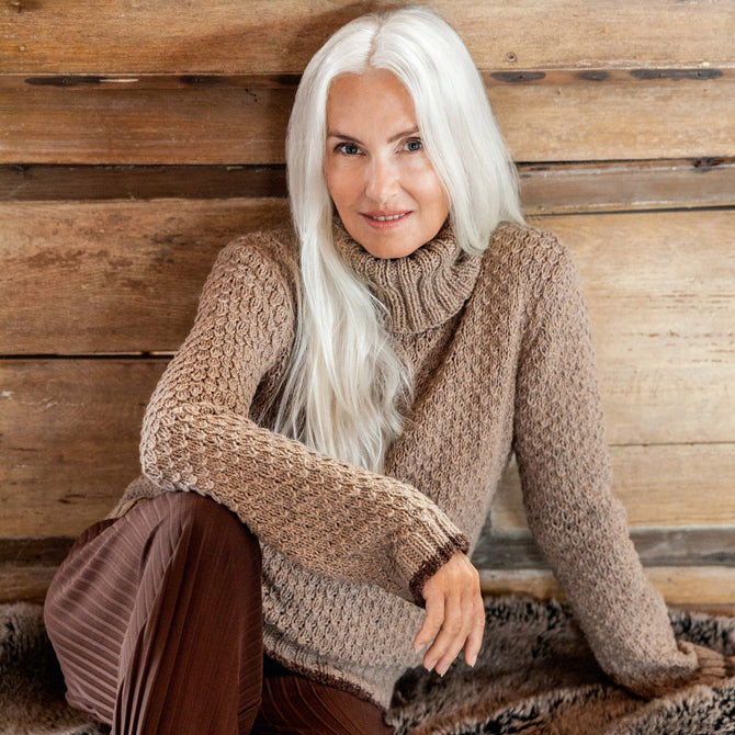 Lana Grossa 52 Pullover Jumper Knitting Pattern