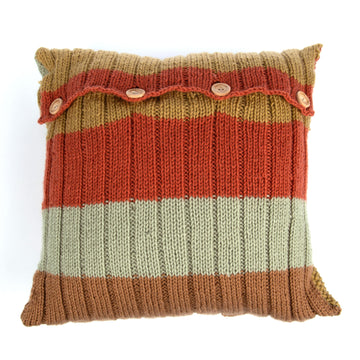 Deramores Patchwork Throw and Cushion Knitting Pattern