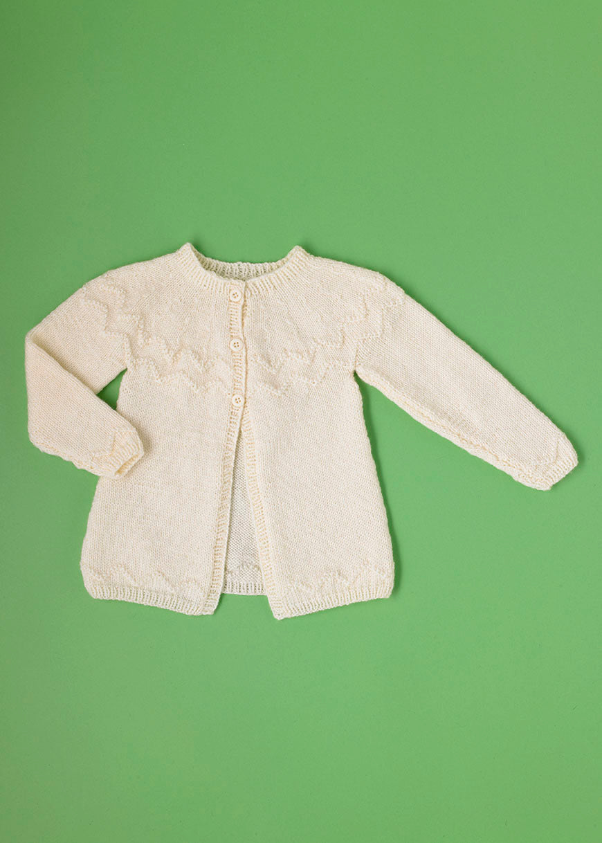 Paintbox Yarns See Saw Cardigan Knitting Pattern