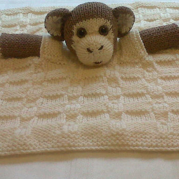 Monkey Buddy Comfort Blanket