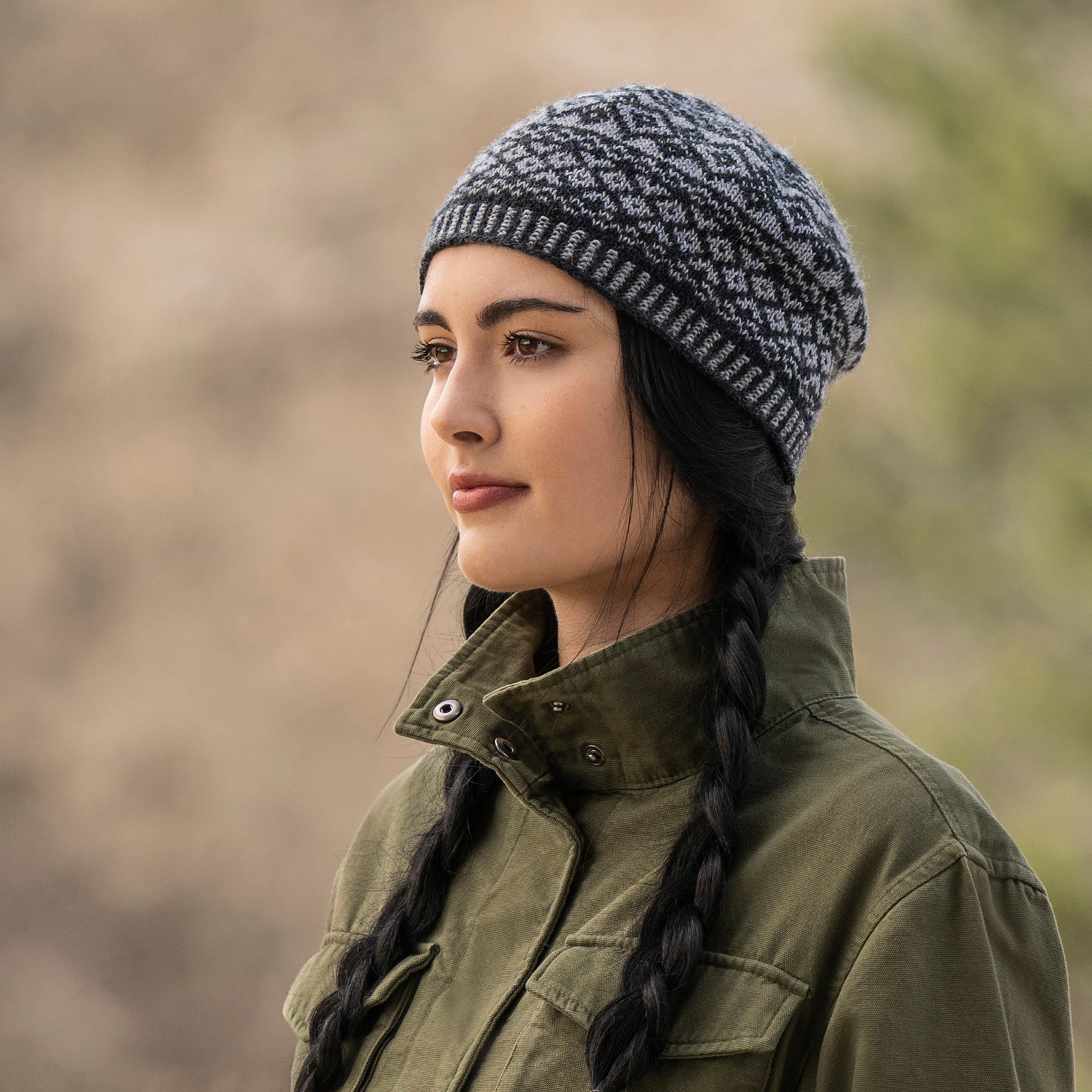 Blue Sky Fibers Selby Tam Hat Knitting Pattern