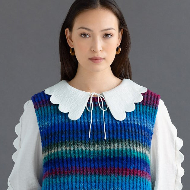 Noro Amondine Waistcoat Knitting Pattern