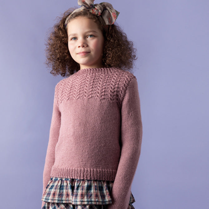 Rowan Pure Wool Worsted Kids eBook Cardigan Knitting Pattern