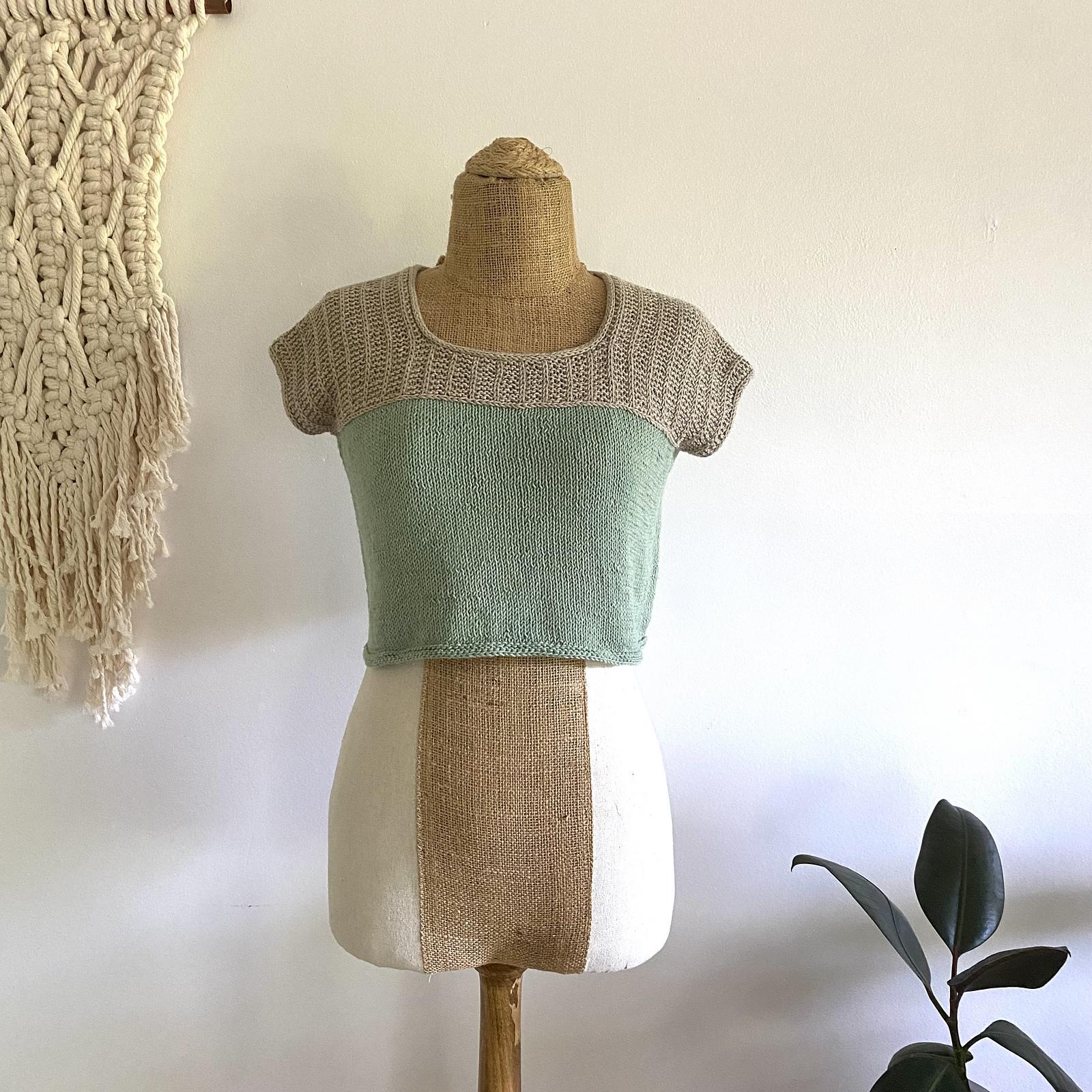 Square Neck Crop
