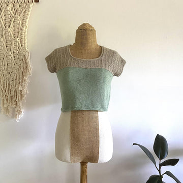 Square Neck Crop