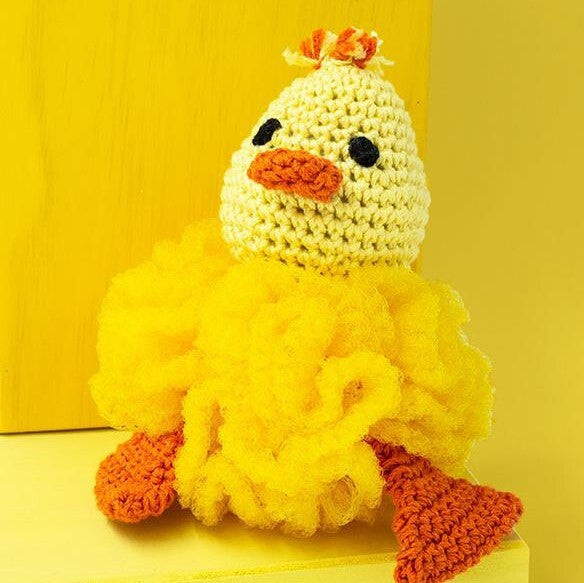 Duck Scrubby Buddy Homeware Crochet Pattern
