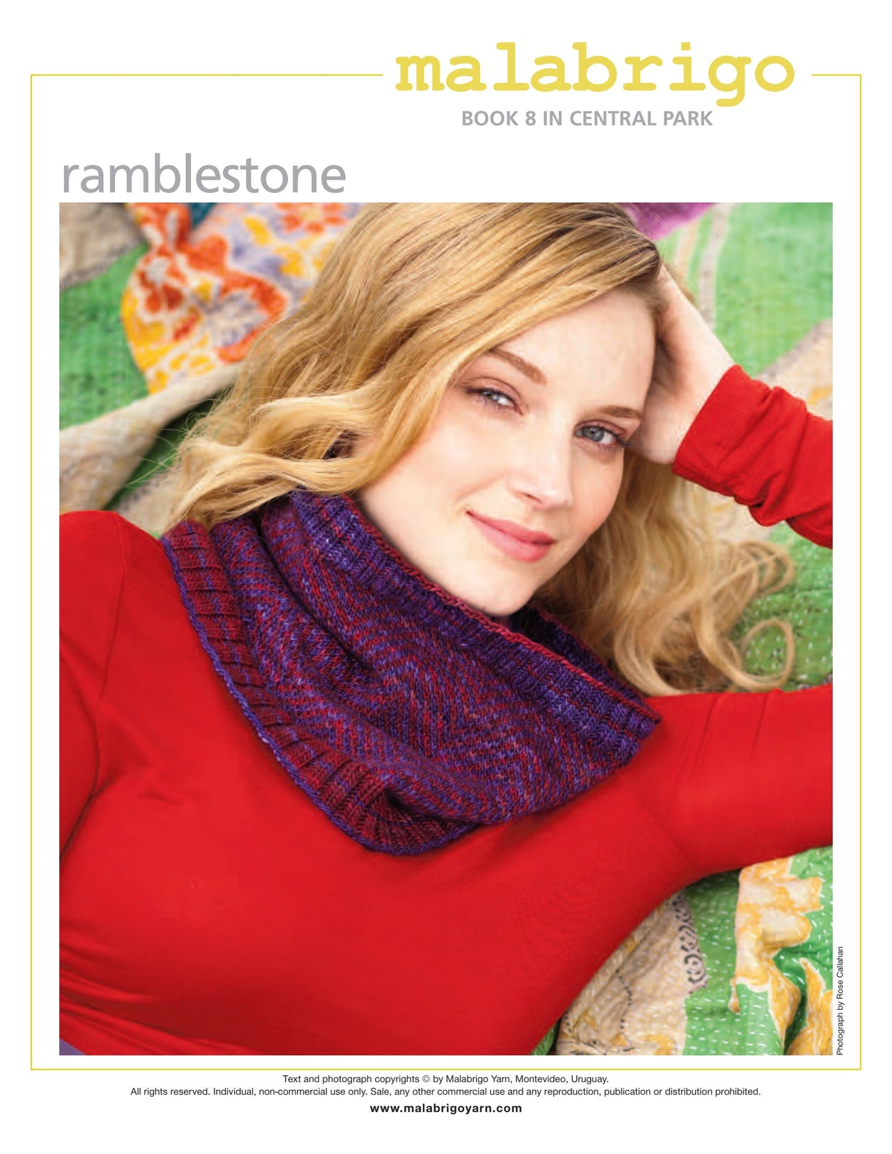 Malabrigo Ramblestone Cowl Knitting Pattern