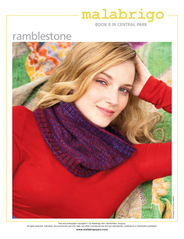 Malabrigo Ramblestone Cowl Knitting Pattern