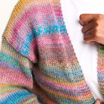 Sirdar Healing Crystal Cardigan Knitting Pattern