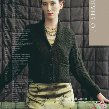 Jo Sharp Box Stitch Jacket and Coat Knitting Pattern