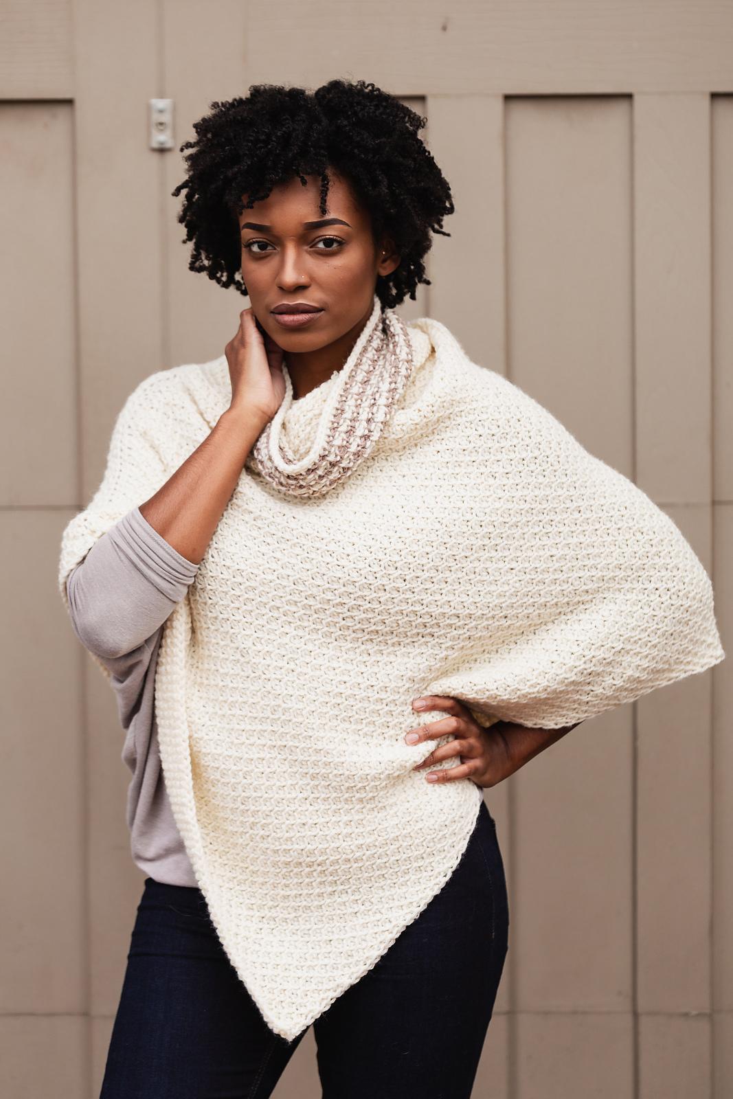 Hot Cocoa Poncho