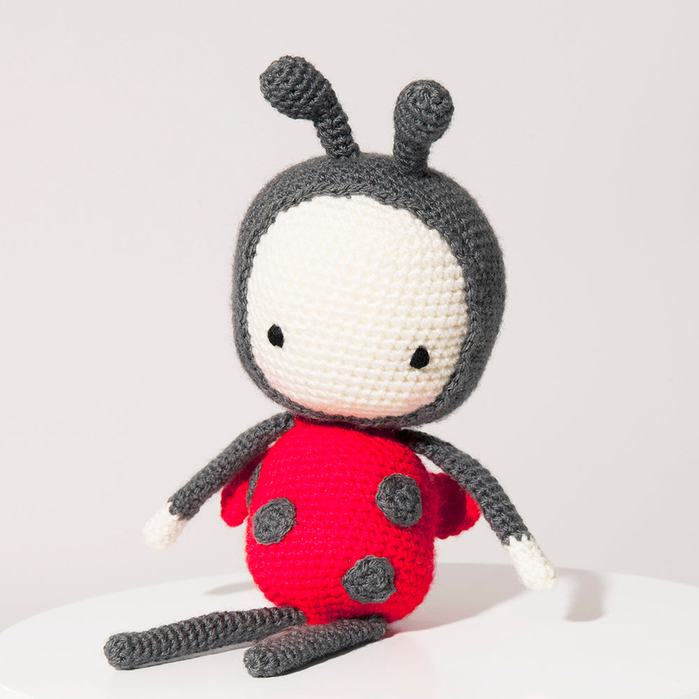 Paintbox Yarns Lola the Ladybird Crochet Pattern