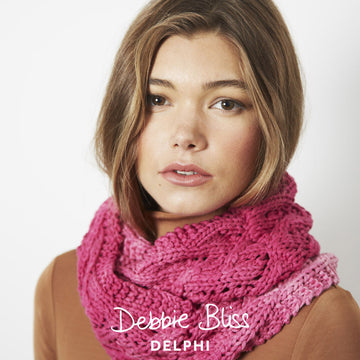 Debbie Bliss Lace Cowl Knitting Pattern
