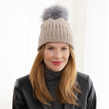 String Aurora Hat Knitting Pattern