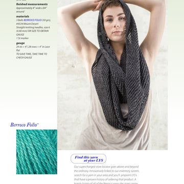 Berroco Kurama Cowl Knitting Pattern
