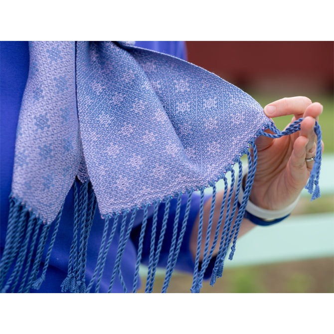 Valley Yarns #126 Silk Diamonds Scarf