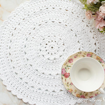 Secret Garden Round Placemat