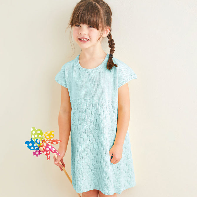 Sirdar Rippled Beach Dress Knitting Pattern
