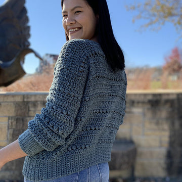 Bead Stitch Crochet Sweater