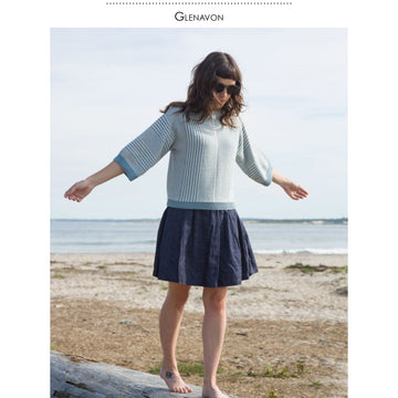 Classic Elite Yarns Glenavon Jumper Knitting Pattern