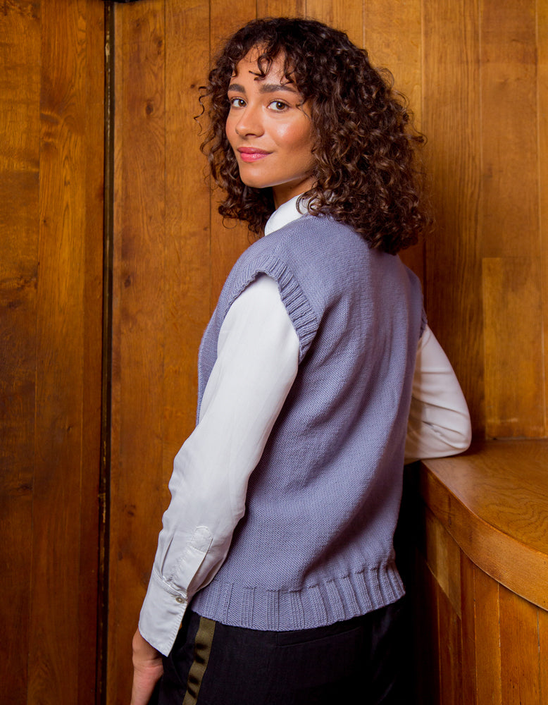 MillaMia Ida Cable Vest Knitting Pattern