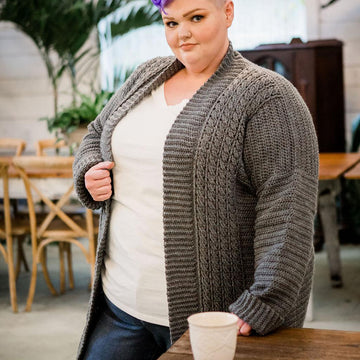 Double Espresso Duster Cardigan