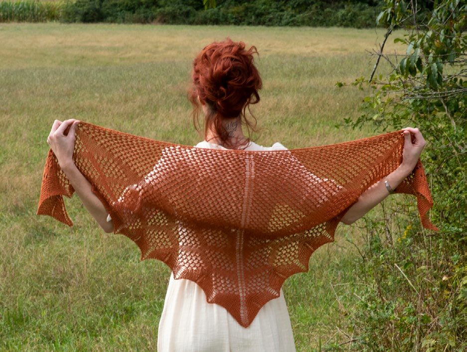 Cabriele Shawl Wrap Knitting Pattern