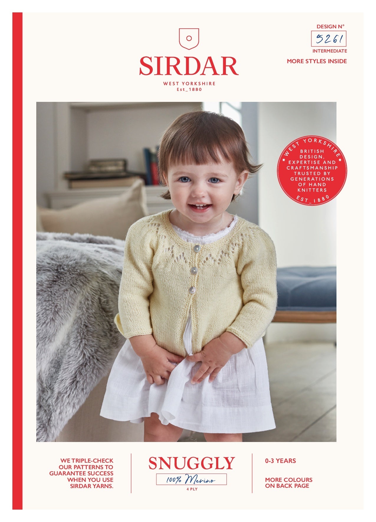 Sirdar Cardigan and Shoes Knitting Pattern
