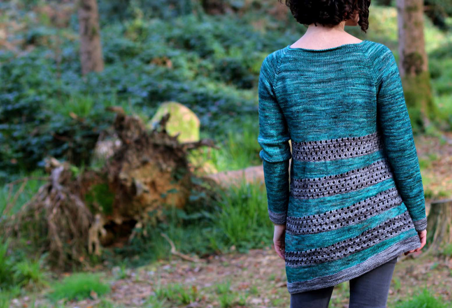 Lignite Jumper by Carol Feller in The Yarn Collective Bloomsbury DK