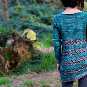 Lignite Jumper by Carol Feller in The Yarn Collective Bloomsbury DK