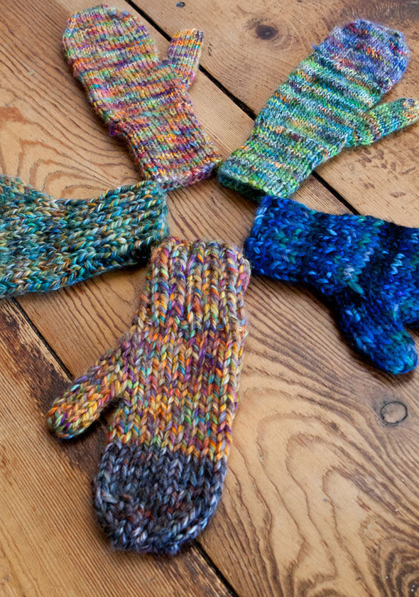 Woodhaven Mittens Knitting Pattern